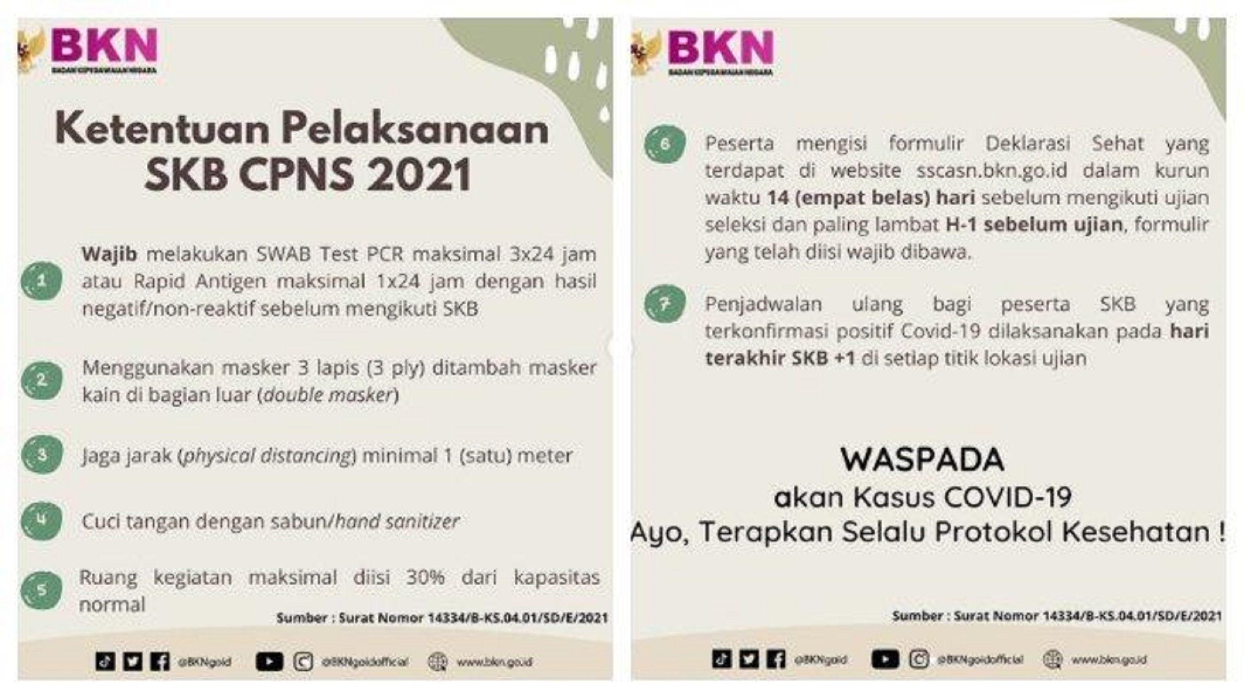 PENGUMUMAN JADWAL SELEKSI SKB CPNS TAHUN 2021 TITIK LOKASI HOTEL PURI KAYANA DAN TITIK LOKASI DILUAR  KOTA SERANG