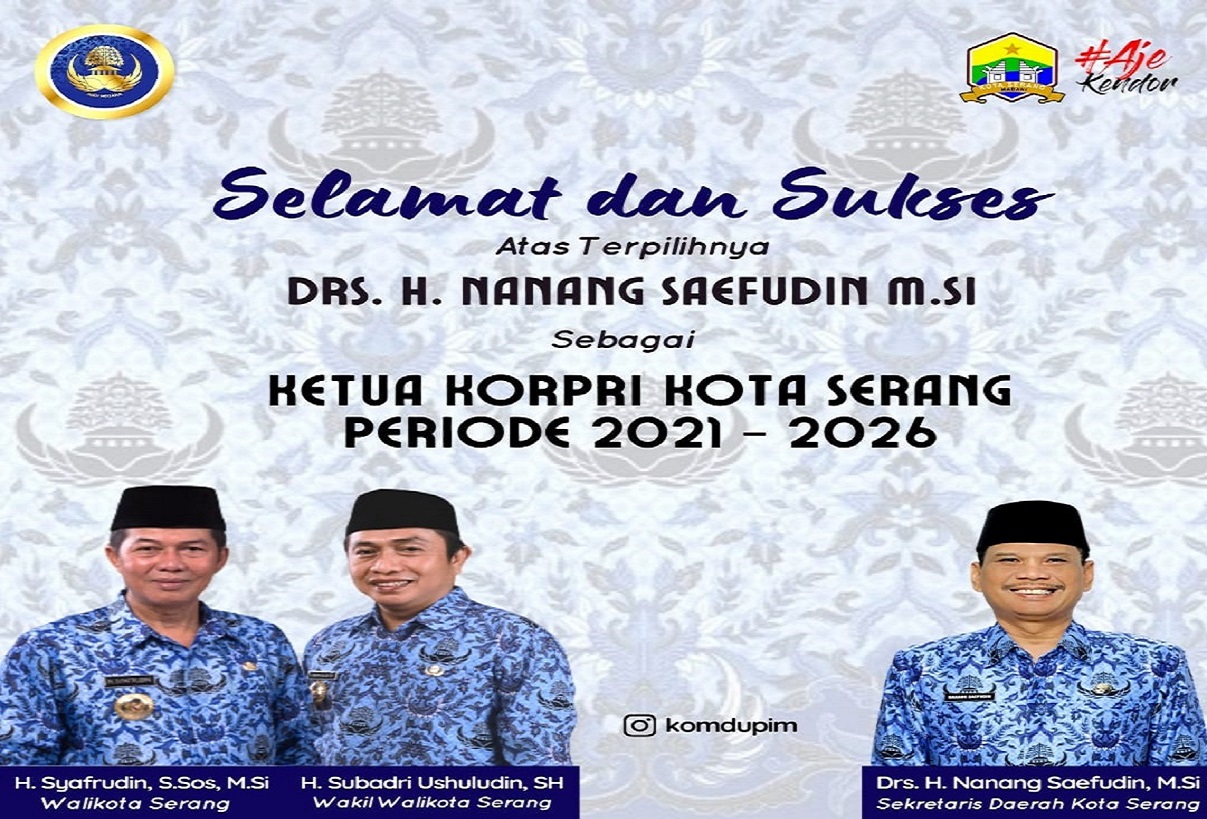 MUSYAWARAH PEMILIHAN KETUA KORPRI KOTA SERANG 2021