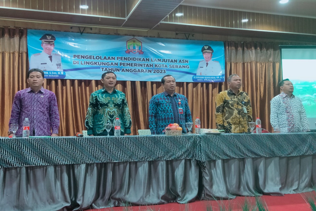 KEGIATAN PENGELOLAAN PENDIDIKAN LANJUTAN ASN TAHUN ANGGARAN 2023 DILINGKUNGAN PEMERINTAH KOTA SERANG